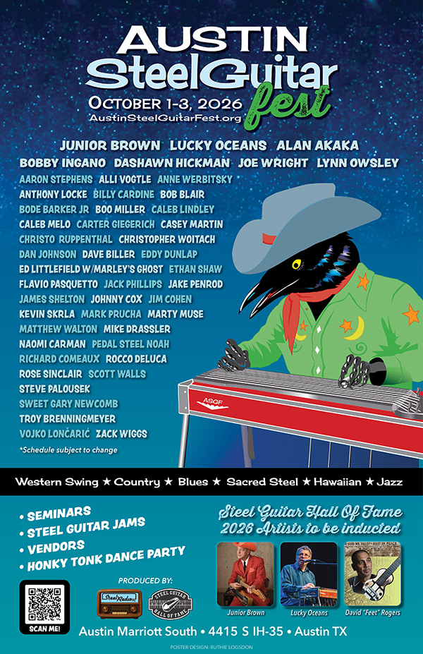 Austin Steel Guitar Fest Poster